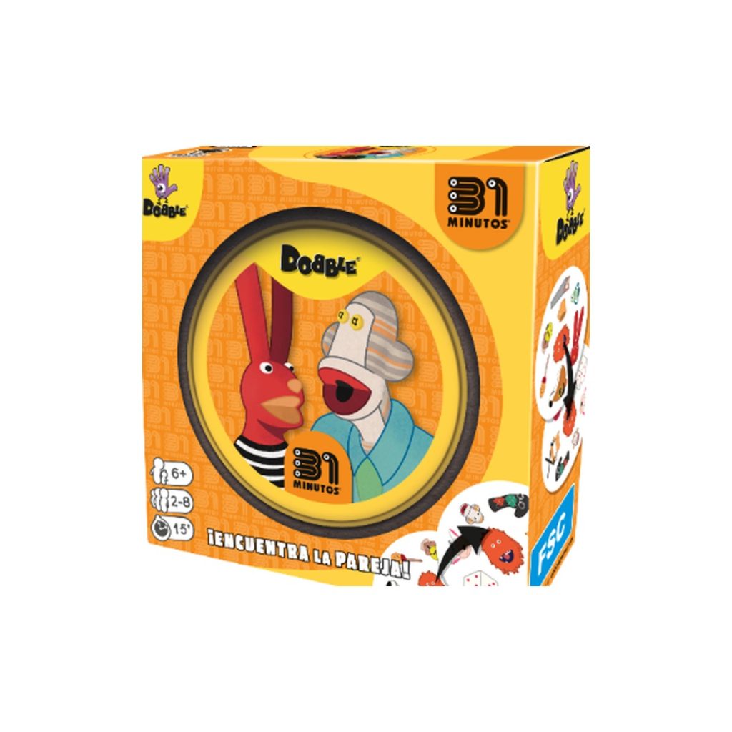Dobble 31 Minutos – caja