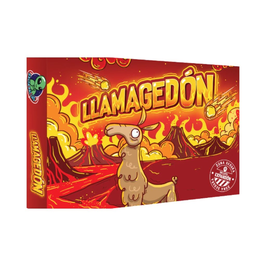 Llamagedón – caja