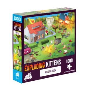 Puzzles Exploding Kittens 1000 Piezas: Housing Boom