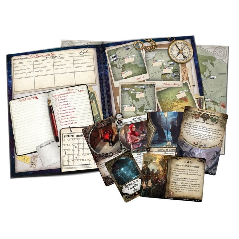 Arkham Horror LCG: Las llaves Escarlata – Expansión Campaña - Imagen 2