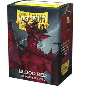 Protectores Dragon Shield–Standard Matte–Blood Red