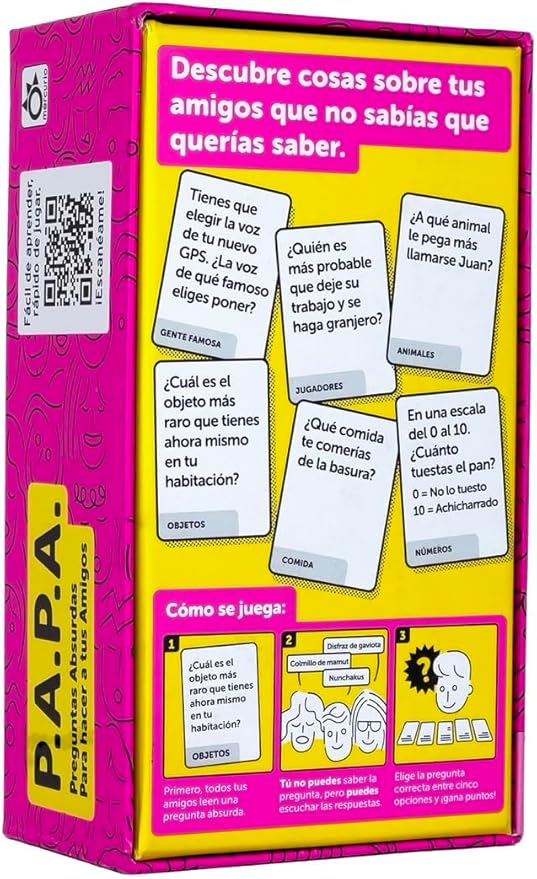 P.A.P.A. (Preguntas Absurdas Para hacer a tus Amigos) - Imagen 5