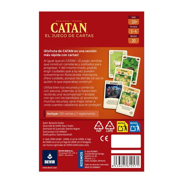 Catan El Juego de Cartas (2Edición) - Imagen 2