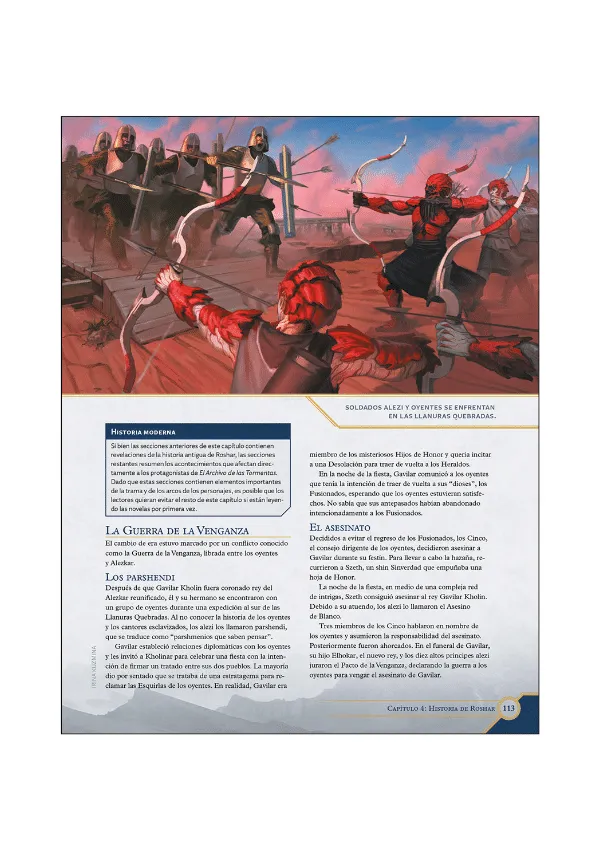 Cosmere: El Archivo de las Tormentas – Guía del Mundo - Imagen 2