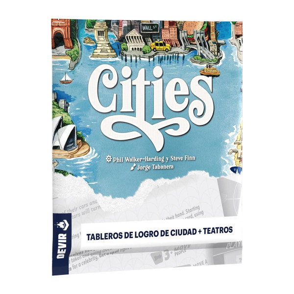 Cities: Expansión – Tableros de logros de ciudad + Teatros