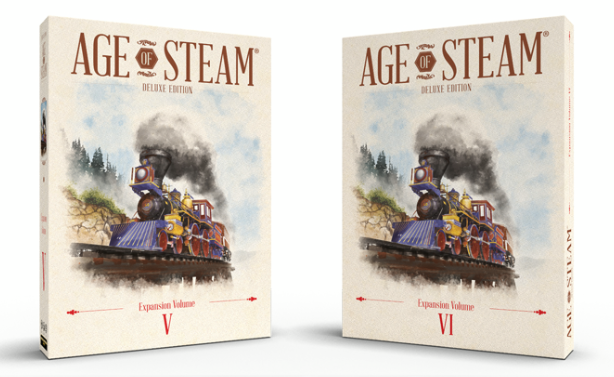 Age of Steam Deluxe: Expansion Volume V, VI & Extras