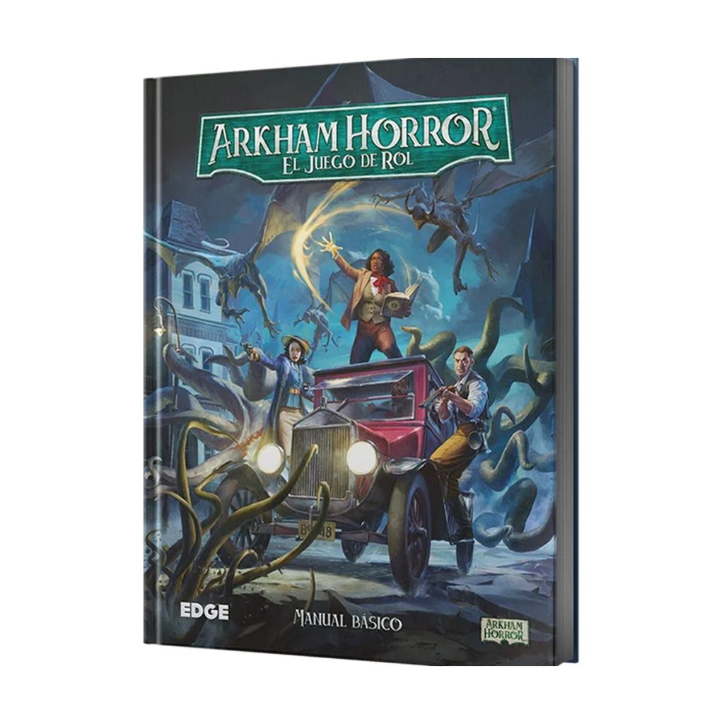 Arkham Horror: El Juego de Rol – Manual Básico – caja
