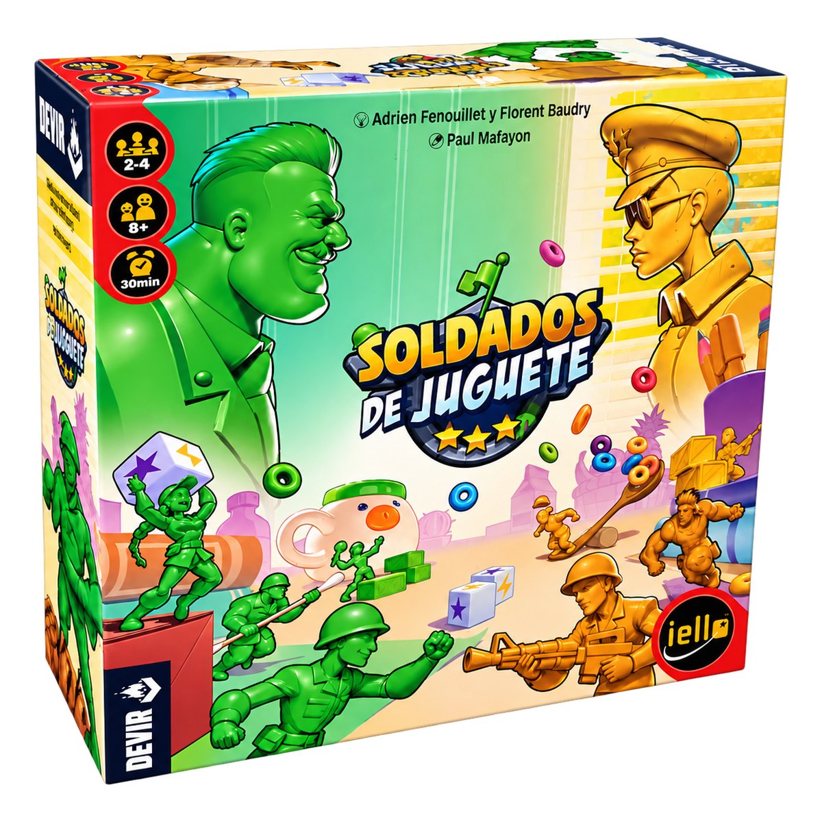 Caja de Soldados de Juguete