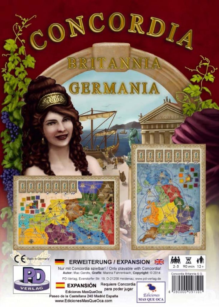 Concordia – Expansión Britannia y Germania