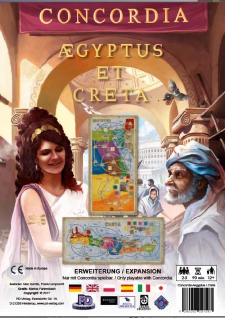 Concordia – Expansión Creta y Aegyptus