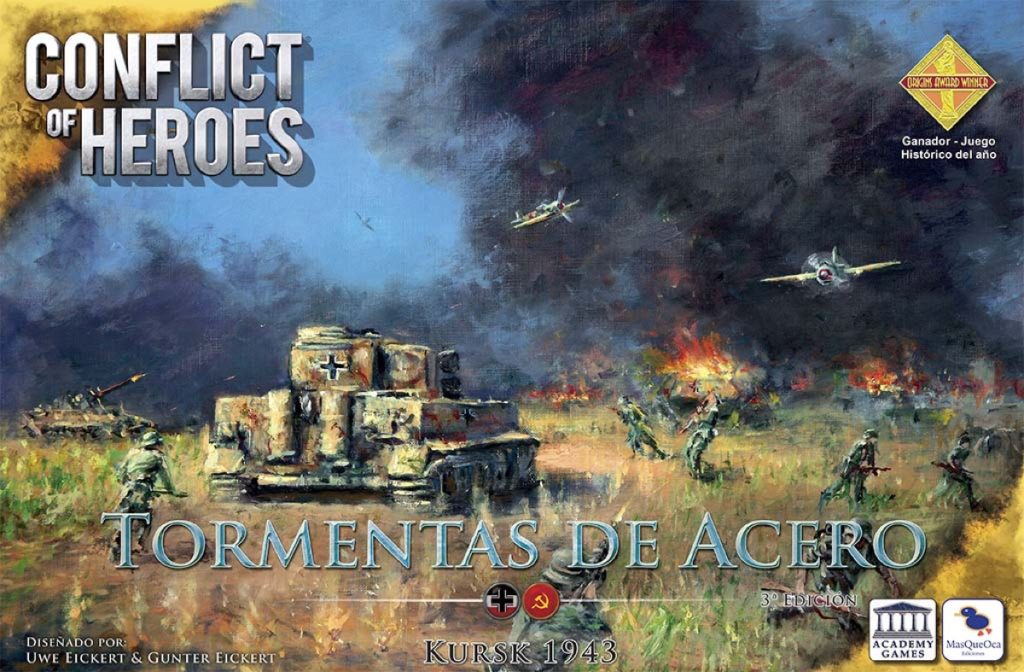 Conflict of Heroes: Tormentas de Acero – Kursk 1943 (3ª edición)