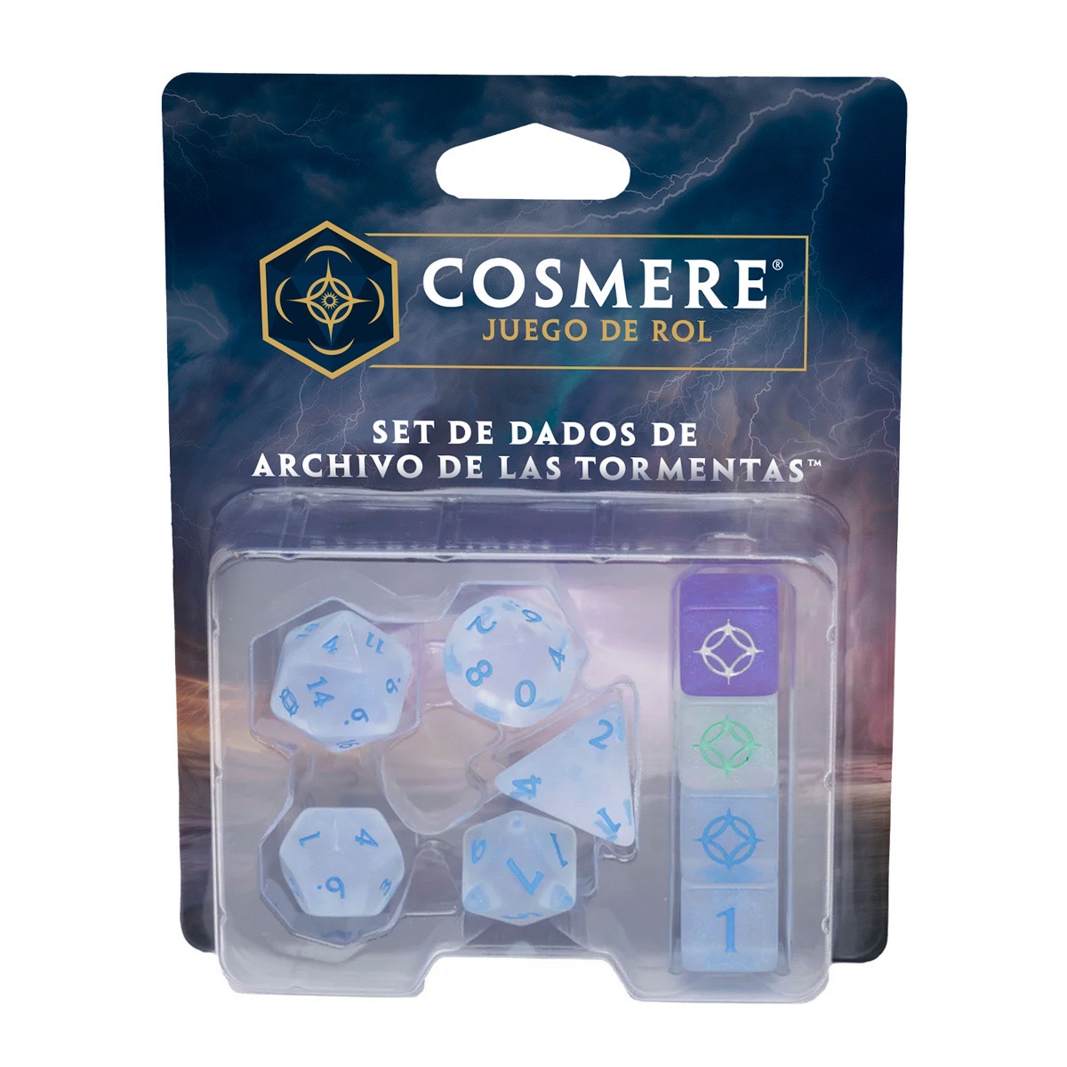 Accesorio - Cosmere: El Archivo de las Tormentas – Set de dados