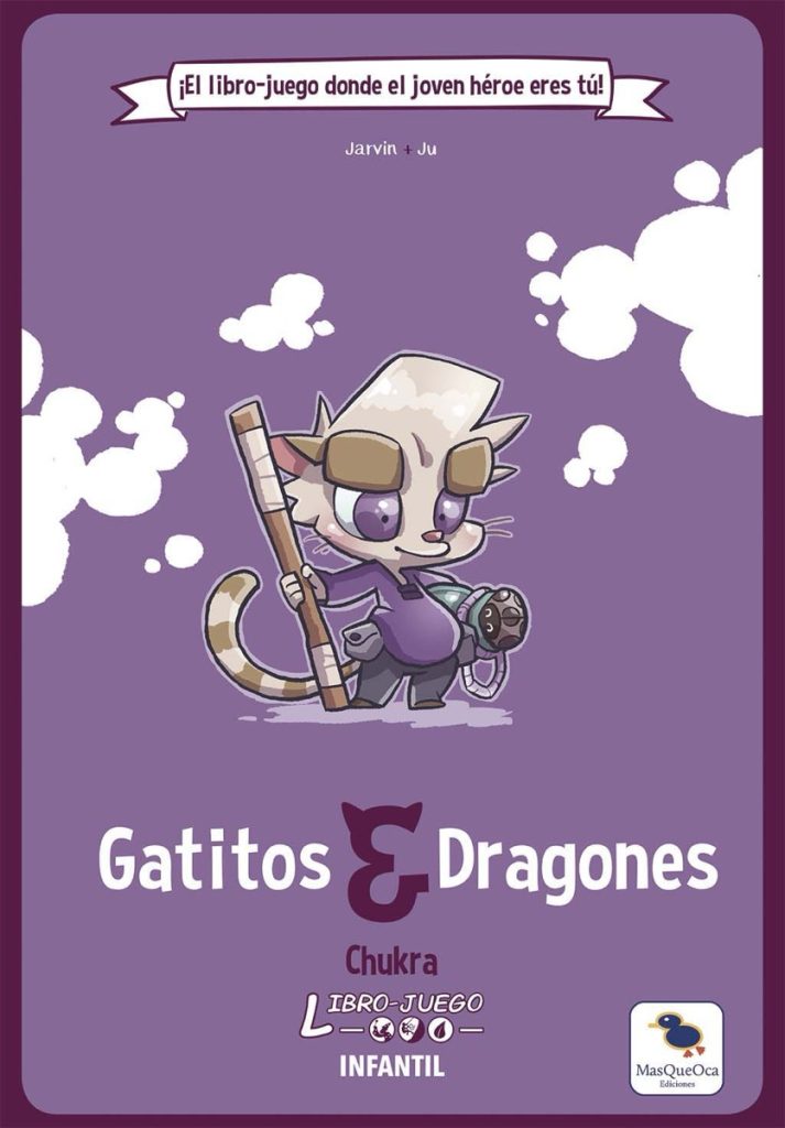Libro-Juego Infantil: Gatitos y Dragones