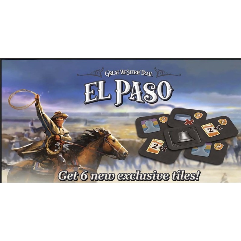 Great Western Trail: El Paso – Losetas exclusivas Los Olvidados