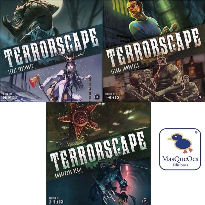 TerrorScape – Trilogía de expansiones (Temporada 1)