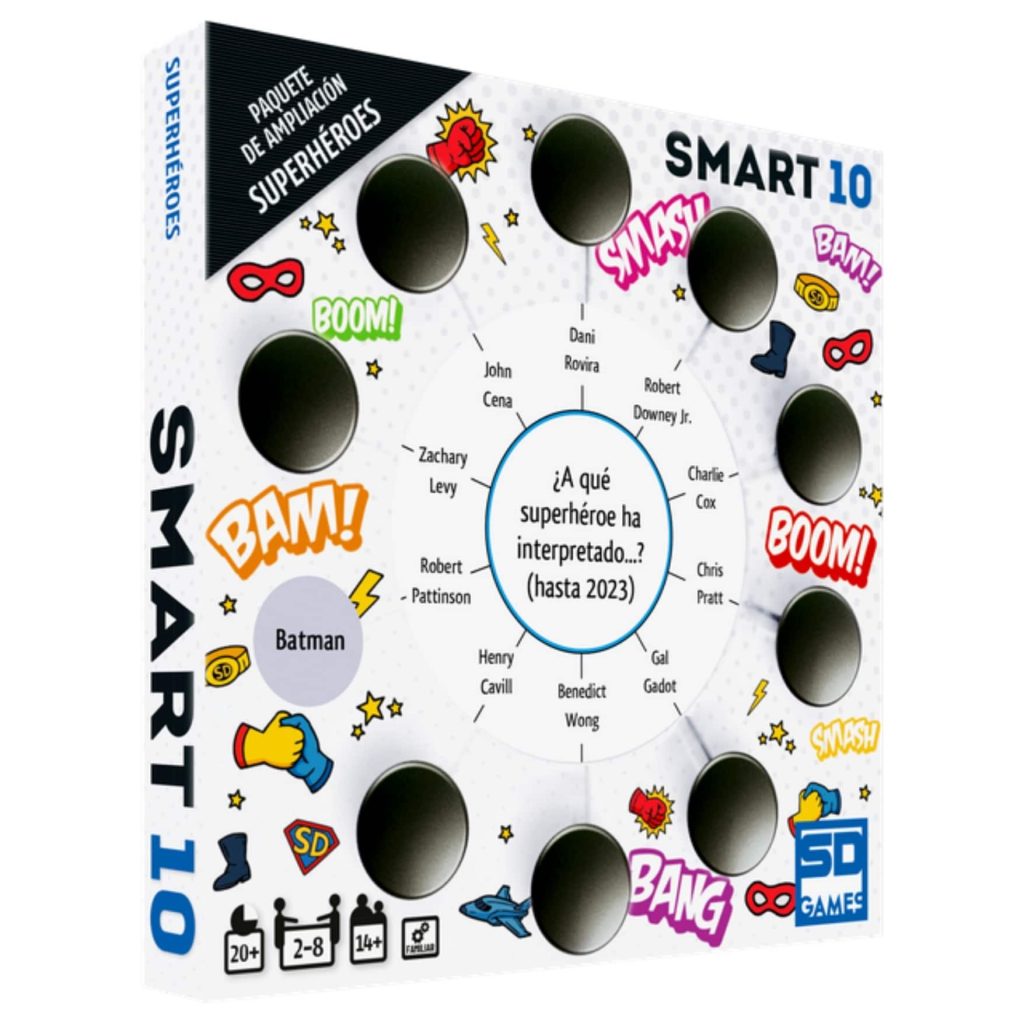 Smart 10: Superhéroes – Paquete de Ampliación