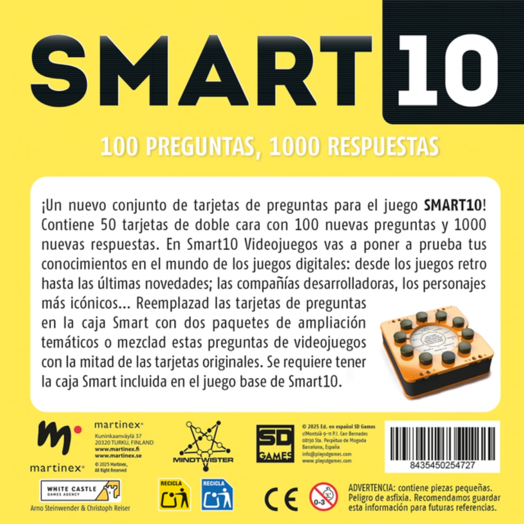 Smart 10: Videojuegos – Paquete de Ampliación - Imagen 3